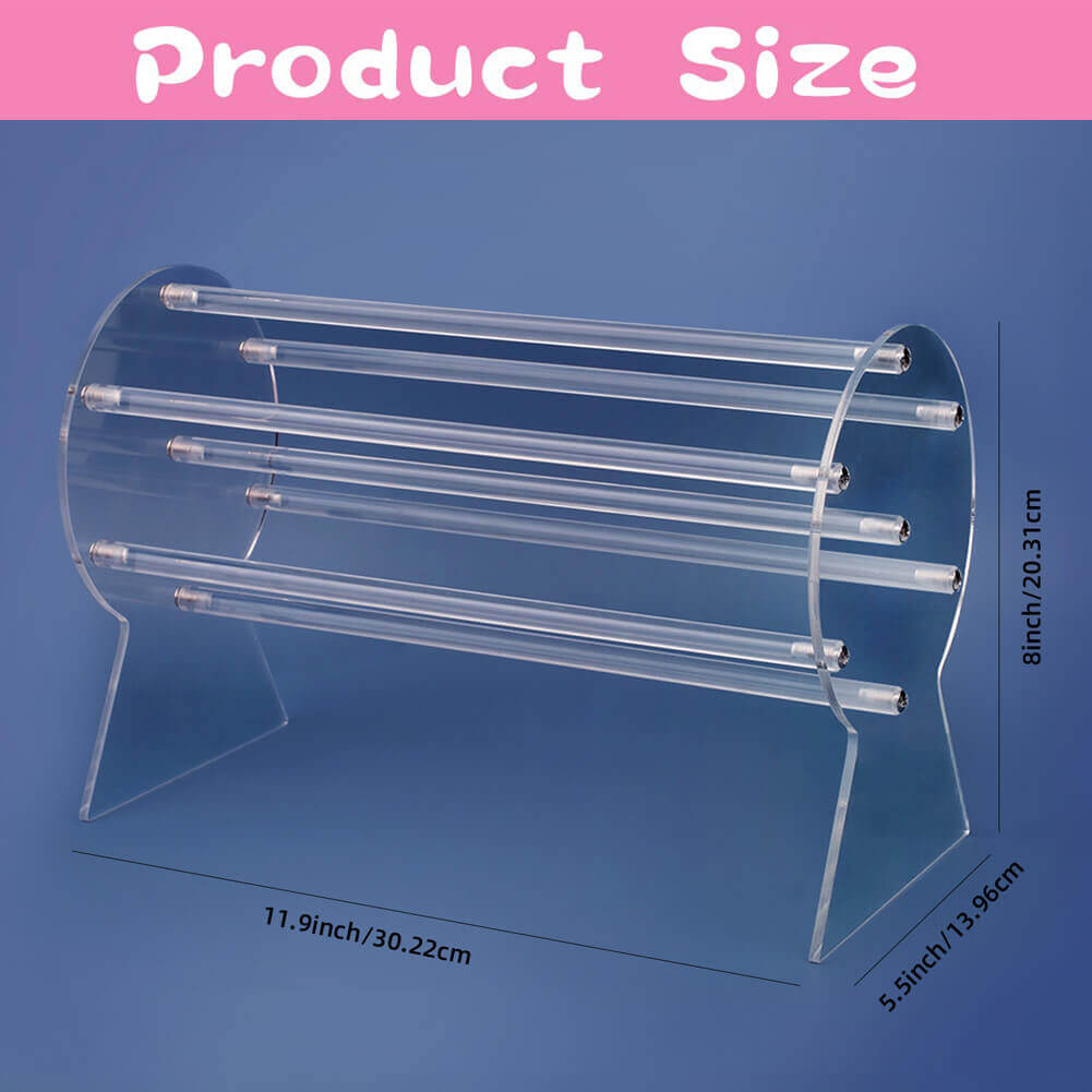 Acrylic Headband Holder Jewelry Organizer