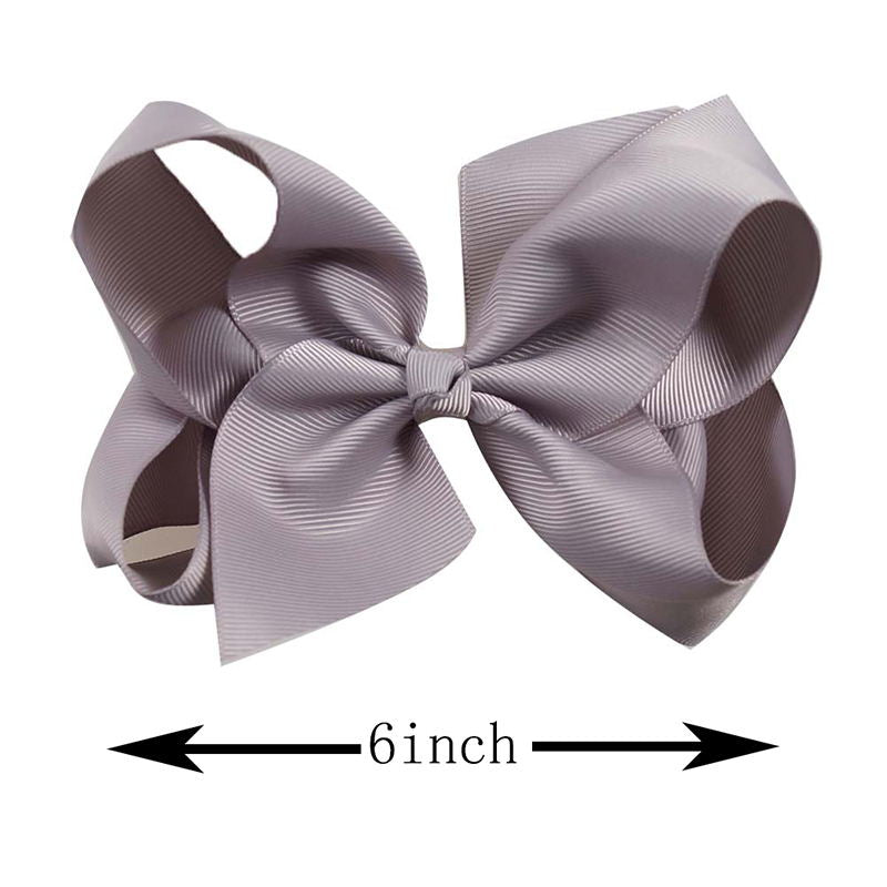 30pcs/lot 6 inch Solid Color Hair Bows Wholesale Suppliers