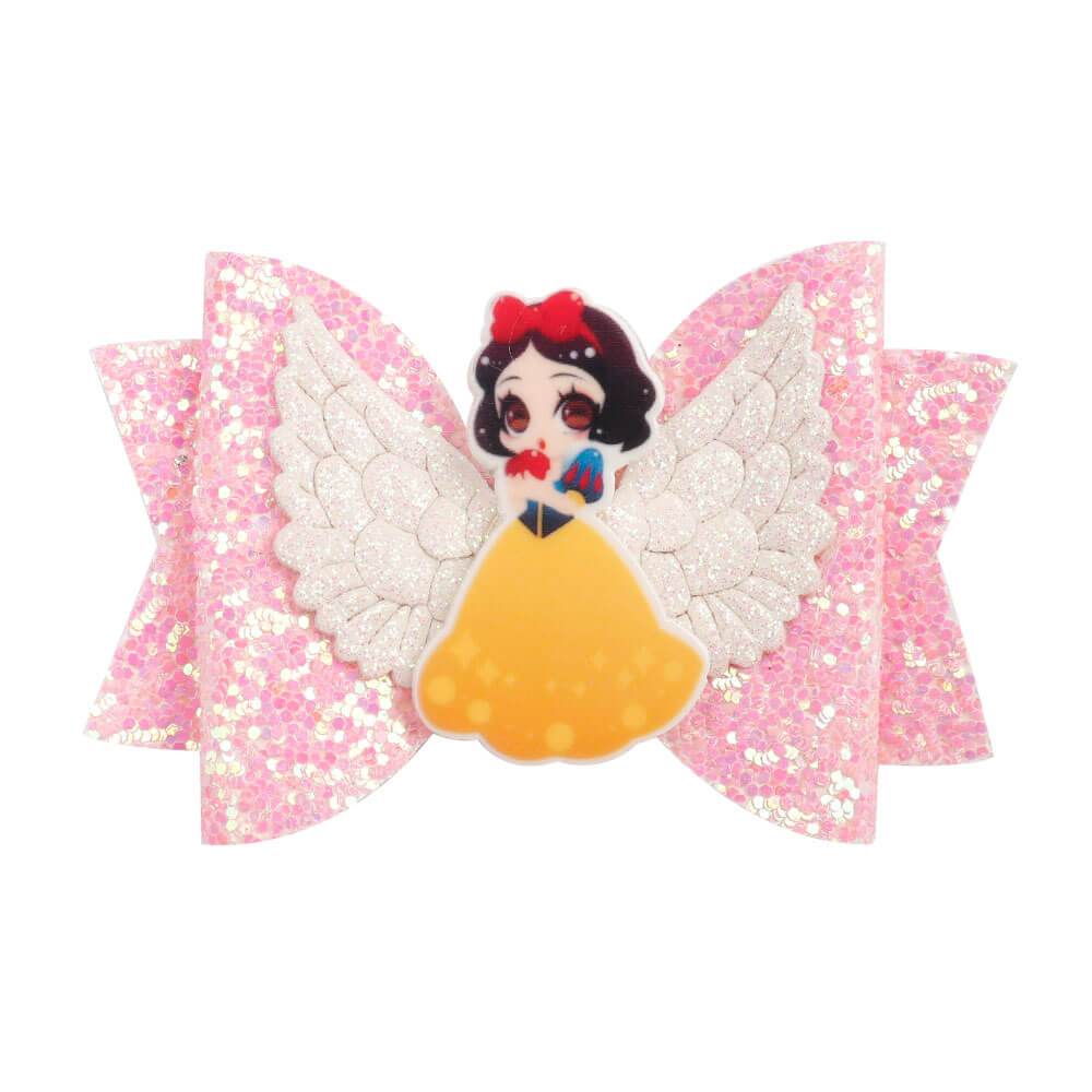 pink hair bow