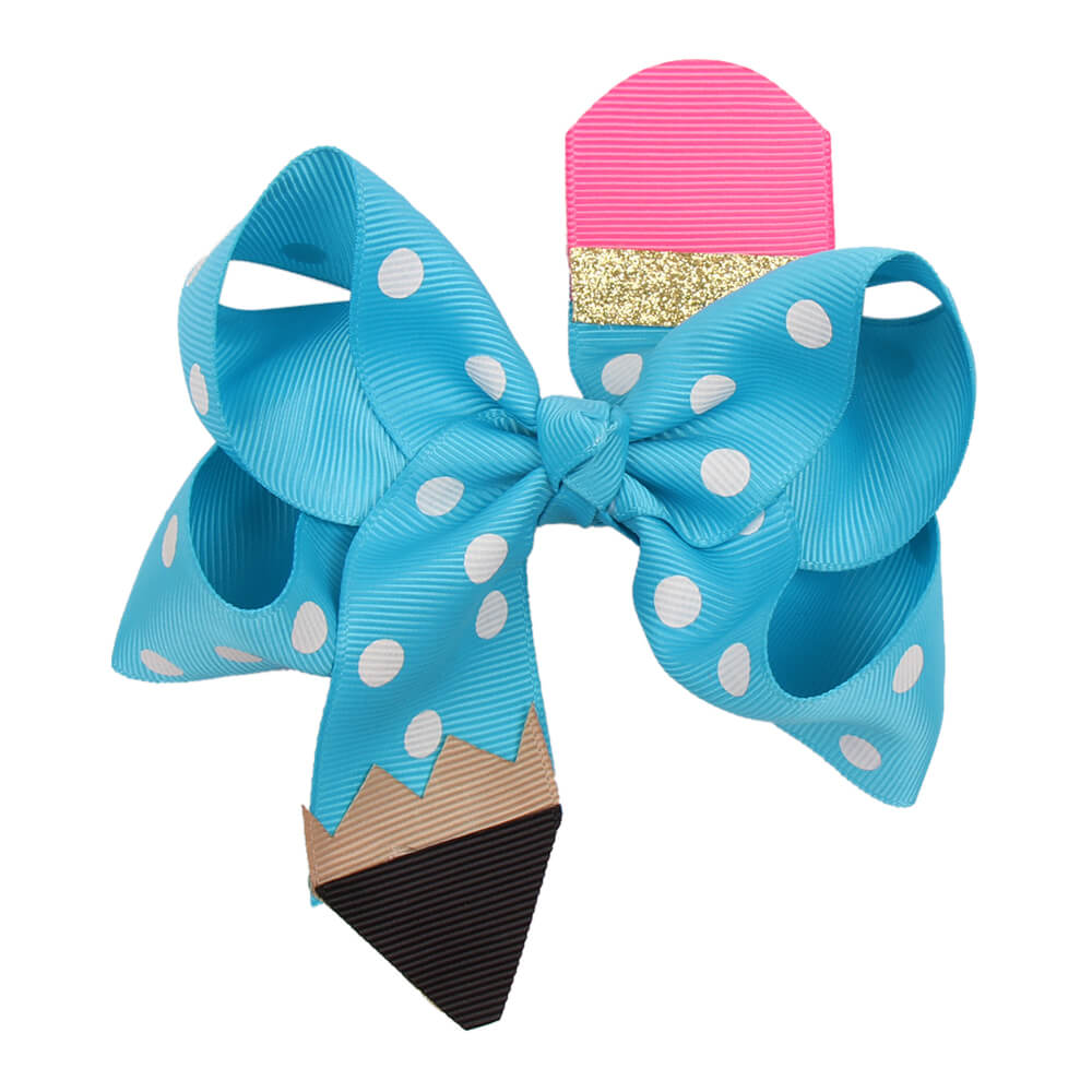 pencil hair bow