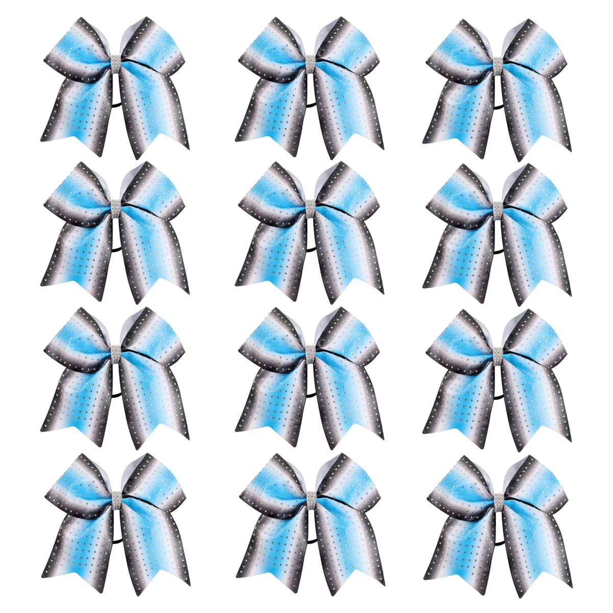 50PCS Full Rhinestone Large Cheer Bow