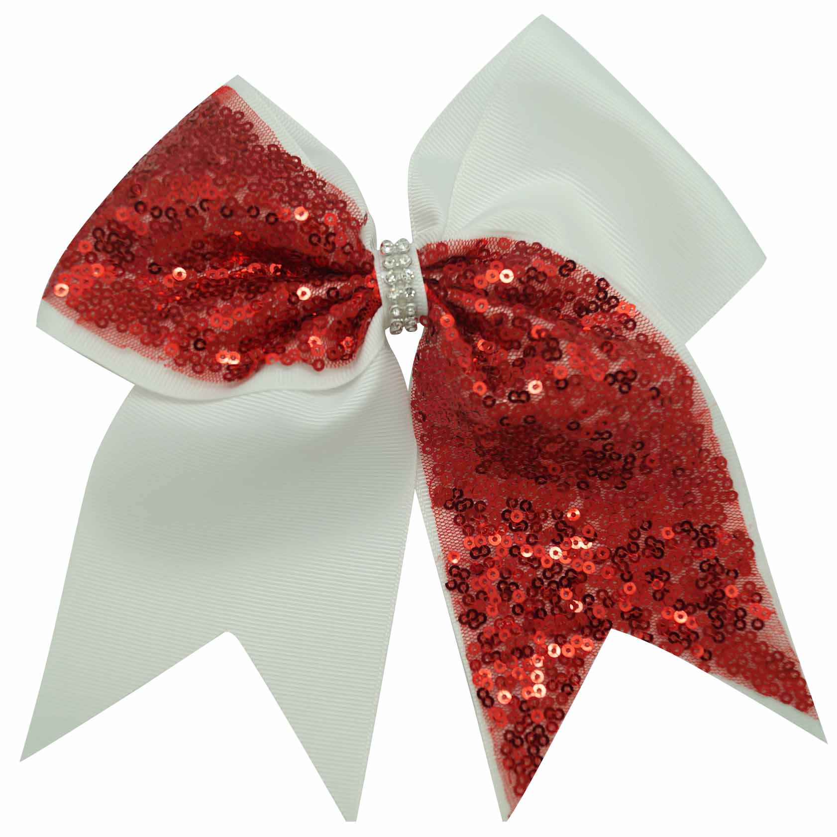 Sequin Spirit Cheer Bow
