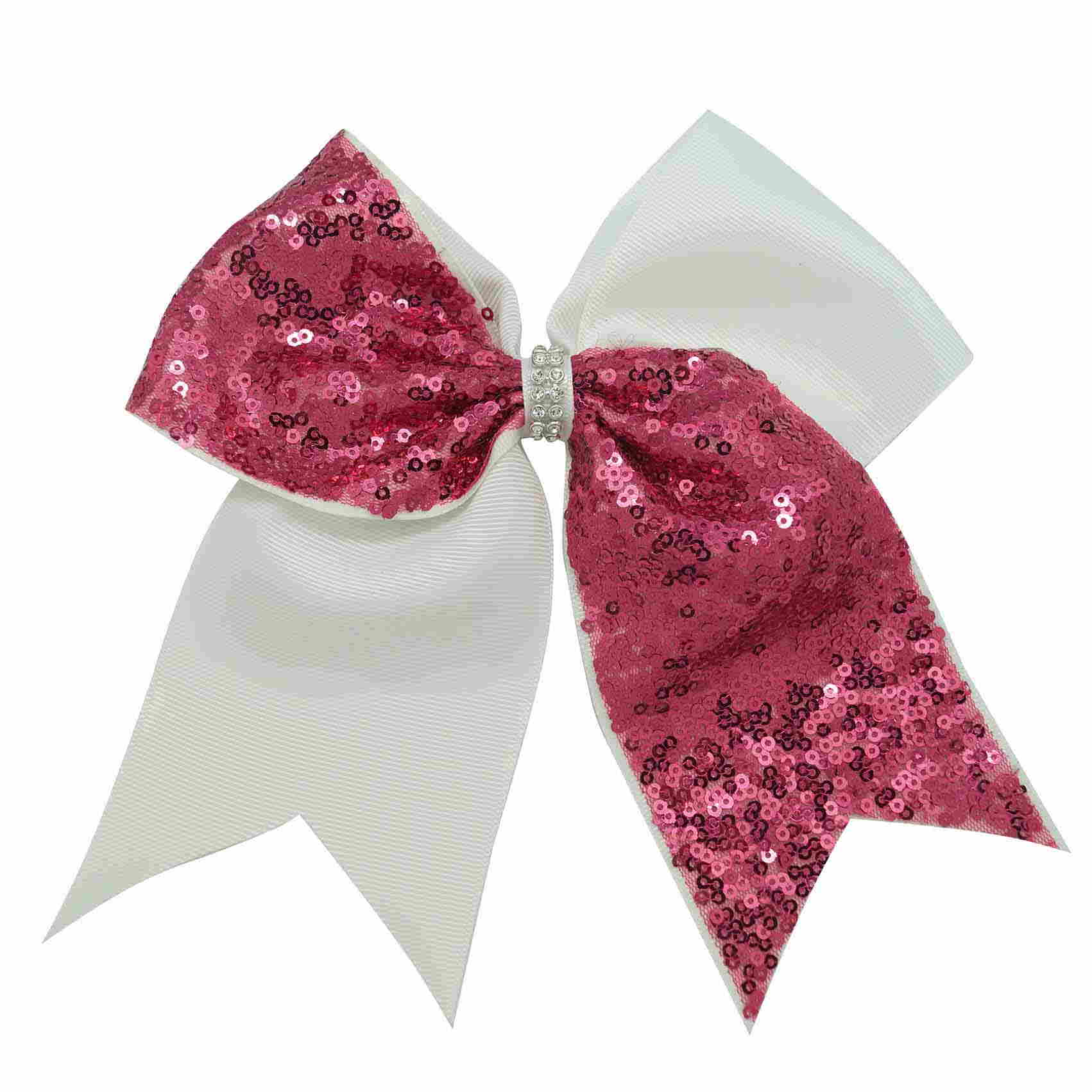 Sequin Spirit Cheer Bow
