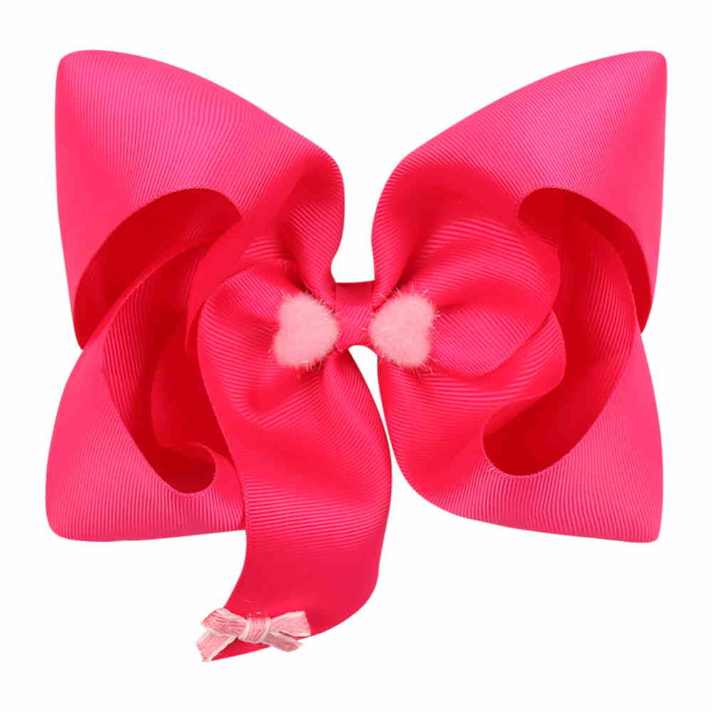 Large 7'' Valentine's Day Hair Bows