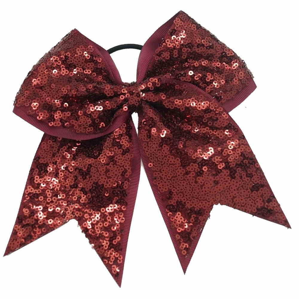 Large Sequin Cheer Bow